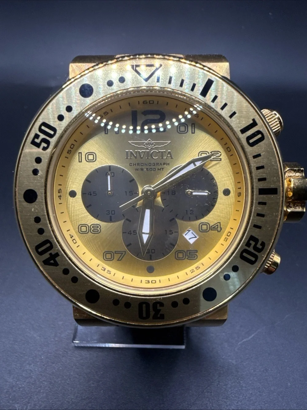 Invicta chronograph wristwatch
